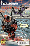 Cover Thumbnail for Hawkeye vs. Deadpool (2014 series) #0 [Alamo City Comic Con Exclusive - Carlo Barberi]