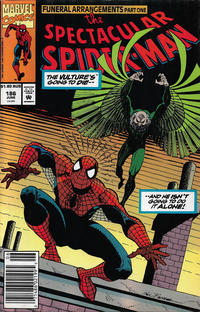 Cover for The Spectacular Spider-Man (Marvel, 1976 series) #186 [Australian]