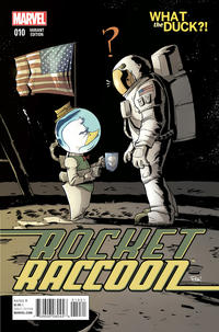 Cover Thumbnail for Rocket Raccoon (Marvel, 2014 series) #10 [Incentive Rob Guillory What the Duck Variant]