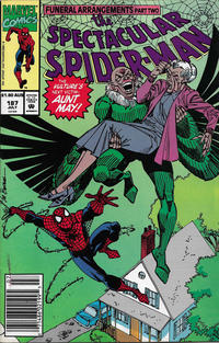 Cover for The Spectacular Spider-Man (Marvel, 1976 series) #187 [Australian]