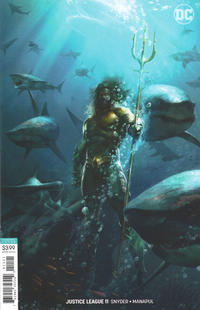Cover Thumbnail for Justice League (DC, 2018 series) #11 [Francesco Mattina Aquaman Movie Variant Cover]