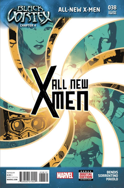 Cover for All-New X-Men (Marvel, 2013 series) #38 [Second Printing]