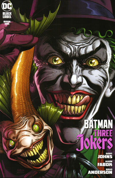Cover for Batman: Three Jokers (DC, 2020 series) #1 [Jason Fabok Joker Fish Variant Cover]