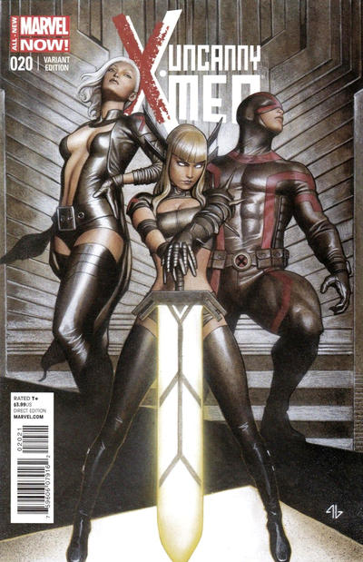 Cover for Uncanny X-Men (Marvel, 2013 series) #20 [Adi Granov Variant]