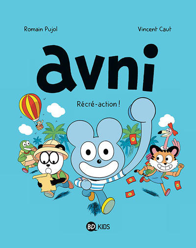 Cover for Avni (Milan Presse, 2014 series) #3 - Récré-action !