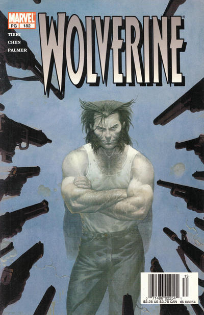 Cover for Wolverine (Marvel, 1988 series) #182 [Newsstand]