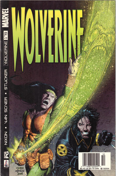 Cover for Wolverine (Marvel, 1988 series) #179 [Newsstand]