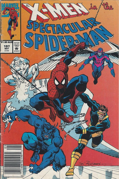 Cover for The Spectacular Spider-Man (Marvel, 1976 series) #197 [Australian]