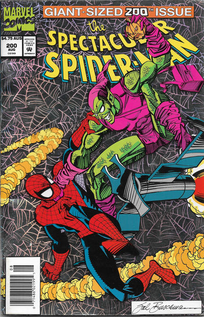 Cover for The Spectacular Spider-Man (Marvel, 1976 series) #200 [Australian]