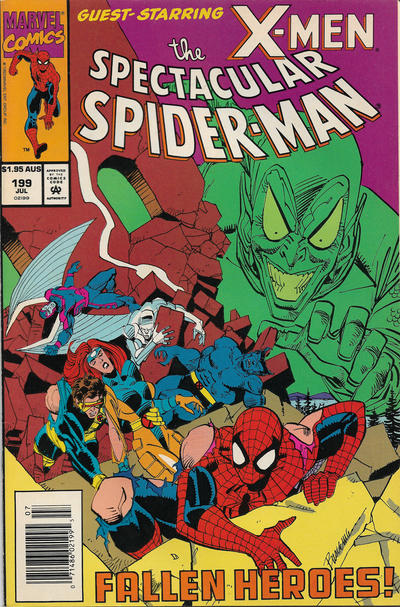 Cover for The Spectacular Spider-Man (Marvel, 1976 series) #199 [Australian]