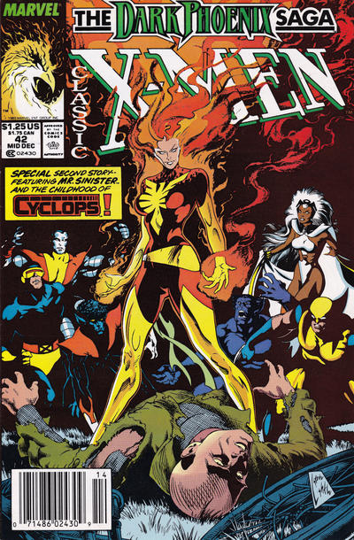 Cover for Classic X-Men (Marvel, 1986 series) #42 [Mark Jewelers]