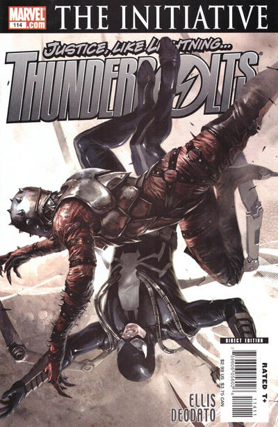 Cover for Thunderbolts (Marvel, 2006 series) #114 [Direct Edition]