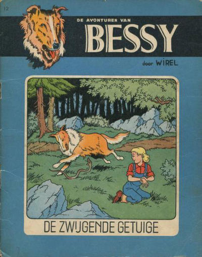 Cover for Bessy (Standaard Uitgeverij, 1954 series) #12 - De zwijgende getuige