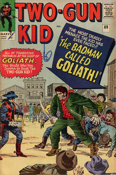 Cover for Two Gun Kid (Marvel, 1953 series) #69 [British]