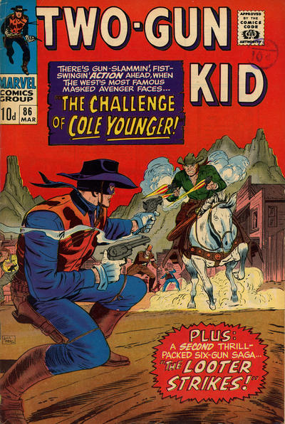 Cover for Two Gun Kid (Marvel, 1953 series) #86 [British]
