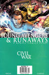 Cover for Civil War: Young Avengers & Runaways (Marvel, 2006 series) #2 [Newsstand]