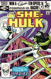 Cover for The Savage She-Hulk (Marvel, 1980 series) #22 [Direct]