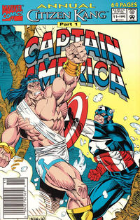 Cover Thumbnail for Captain America Annual (Marvel, 1971 series) #11 [Newsstand]