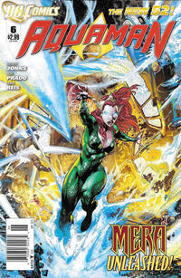 Cover Thumbnail for Aquaman (DC, 2011 series) #6 [Newsstand]
