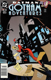 Cover Thumbnail for Batman: Gotham Adventures (DC, 1998 series) #10 [Newsstand]