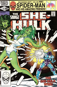 Cover Thumbnail for The Savage She-Hulk (Marvel, 1980 series) #23 [Direct]