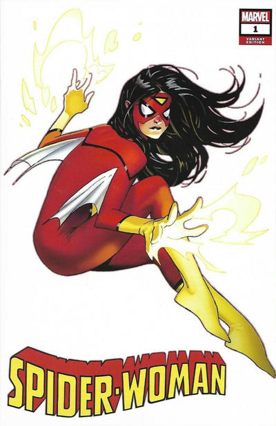 Cover for Spider-Woman (Marvel, 2020 series) #1 [ComicTom101 / Mill Geek Comics Exclusive - Olivier Coipel]
