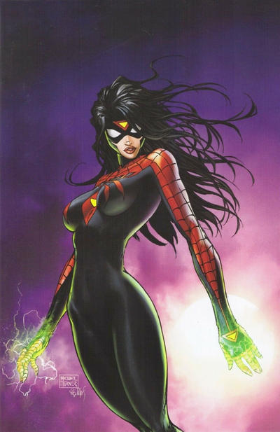 Cover for Spider-Woman (Marvel, 2020 series) #1 [Aspen Comics Exclusive - Michael Turner Virgin Art]