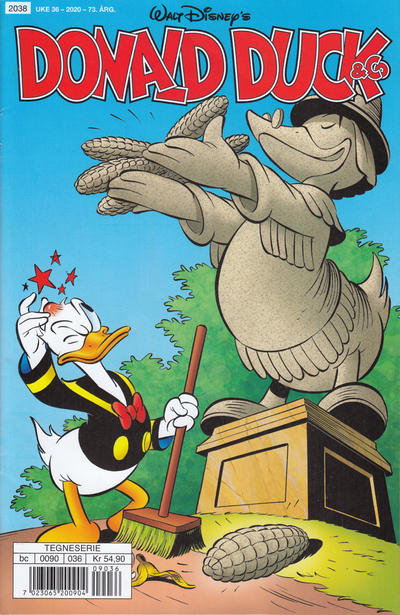 Cover for Donald Duck & Co (Hjemmet / Egmont, 1948 series) #36/2020