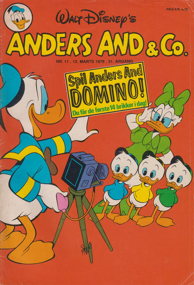 Cover for Anders And & Co. (Egmont, 1949 series) #11/1979