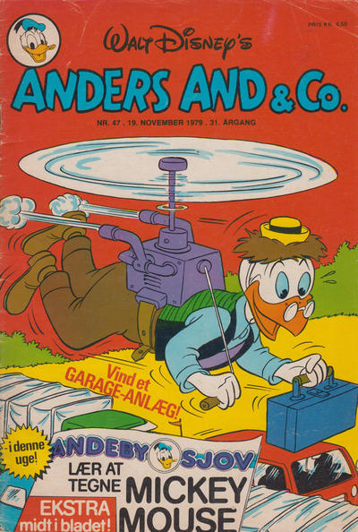 Cover for Anders And & Co. (Egmont, 1949 series) #47/1979