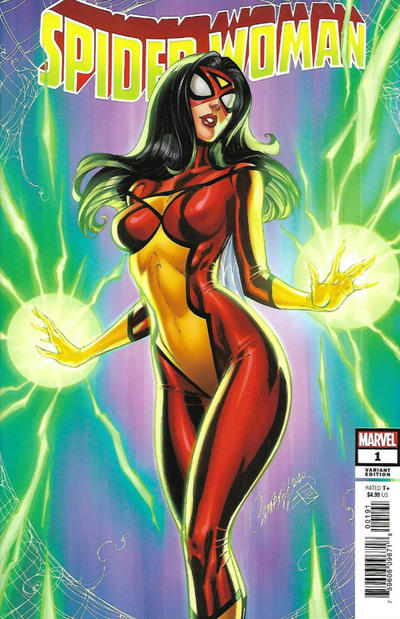Cover for Spider-Woman (Marvel, 2020 series) #1 [J. Scott Campbell]