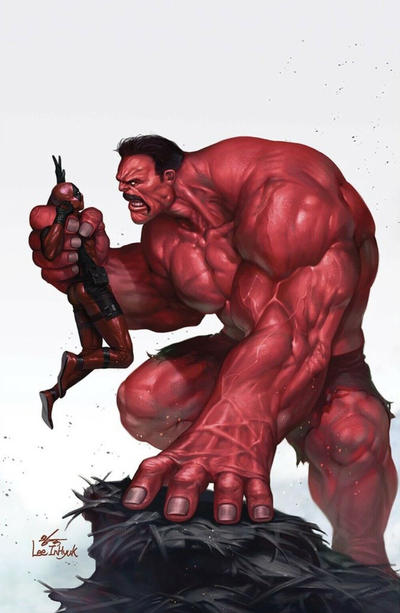 Cover for Immortal Hulk (Marvel, 2018 series) #21 [Unknown Comics / Comics Elite Exclusive - InHyuk Lee Virgin Art]