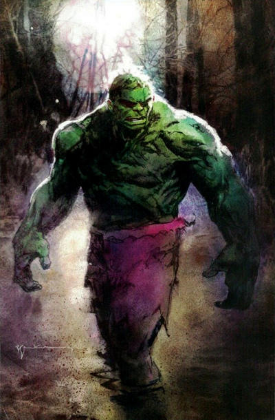 Cover for Immortal Hulk (Marvel, 2018 series) #20 [Bill Sienkiewicz SDCC Exclusive Virgin Art]
