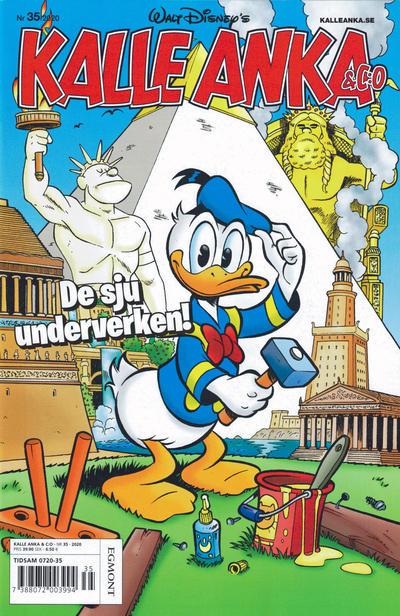 Cover for Kalle Anka & C:o (Egmont, 1997 series) #35/2020