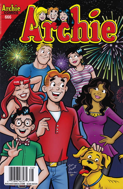 Cover for Archie (Archie, 1959 series) #666 [Newsstand]