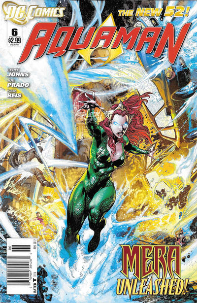 Cover for Aquaman (DC, 2011 series) #6 [Newsstand]