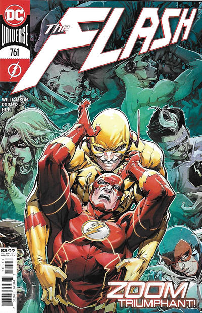 Cover for The Flash (DC, 2016 series) #761 [Howard Porter Cover]