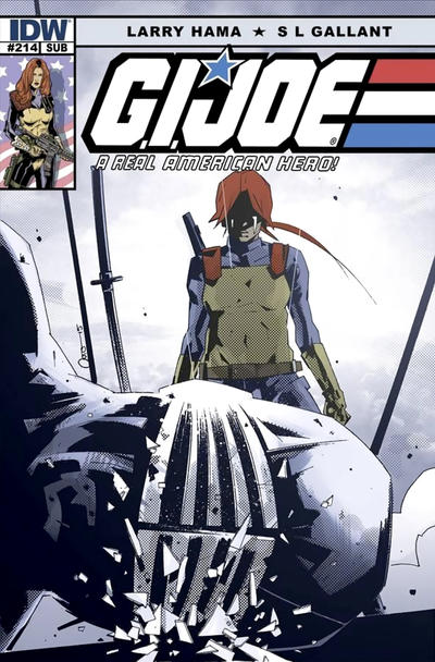 Cover for G.I. Joe: A Real American Hero (IDW, 2010 series) #214 [Antonio Fuso Subscription Variant]