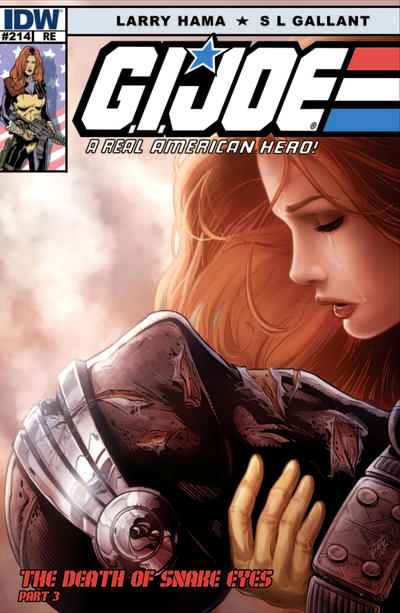 Cover for G.I. Joe: A Real American Hero (IDW, 2010 series) #214 [Cover RE - ComicXposure Exclusive Fabio Valle Color Variant]