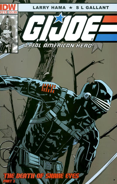 Cover for G.I. Joe: A Real American Hero (IDW, 2010 series) #212 [Second Printing Variant - Antonio Fuso]