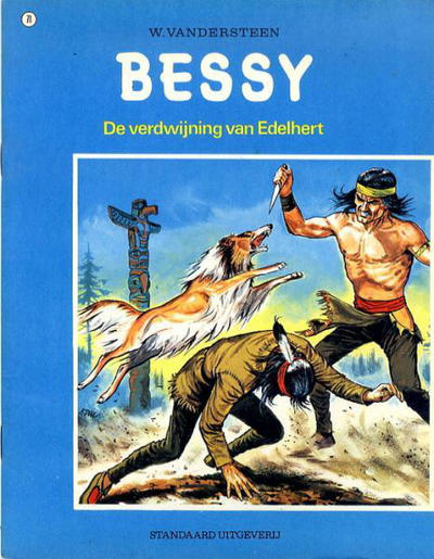 Cover for Bessy (Standaard Uitgeverij, 1954 series) #71 - De verdwijning van Edelhert [Herdruk 1972]