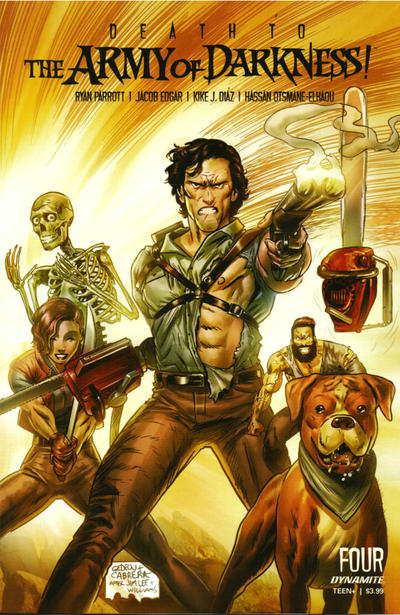 Cover for Death to the Army of Darkness! (Dynamite Entertainment, 2020 series) #4 [Cover D Juan Gedeon]