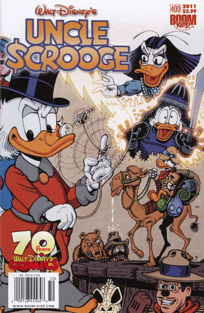 Cover for Uncle Scrooge (Boom! Studios, 2009 series) #400 [Newsstand]