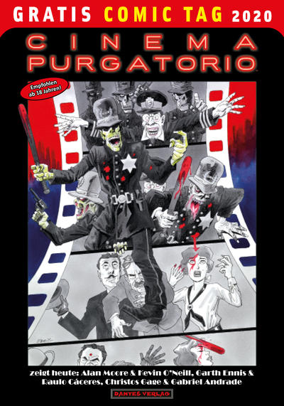 Cover for Cinema Purgatorio (Dantes Verlag, 2020 series) 
