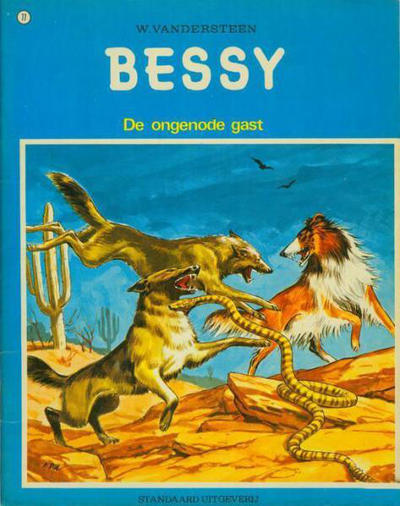 Cover for Bessy (Standaard Uitgeverij, 1954 series) #77 - De ongenode gast [Herdruk 1972]