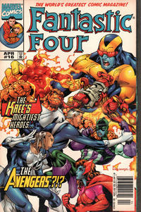 Cover Thumbnail for Fantastic Four (Marvel, 1998 series) #16 [Newsstand]