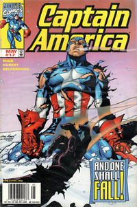 Cover Thumbnail for Captain America (Marvel, 1998 series) #17 [Newsstand]