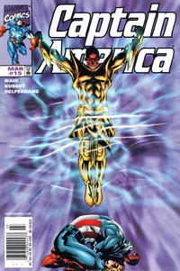 Cover for Captain America (Marvel, 1998 series) #15 [Direct Edition]