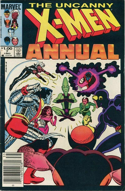 Cover for X-Men Annual (Marvel, 1970 series) #7 [Newsstand]