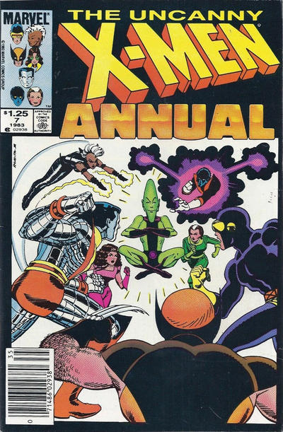 Cover for X-Men Annual (Marvel, 1970 series) #7 [Canadian]